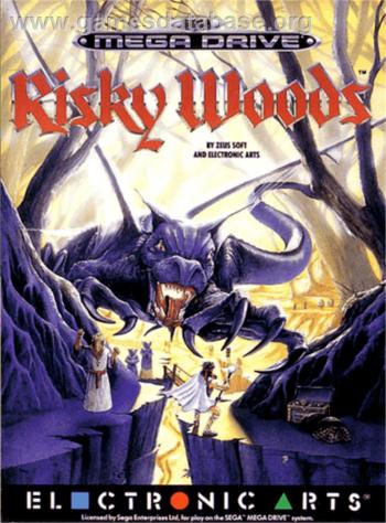 Cover Risky Woods for Genesis - Mega Drive